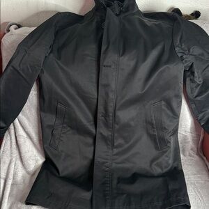 Polo by Ralph Lauren Men's Classic Black Raincoat